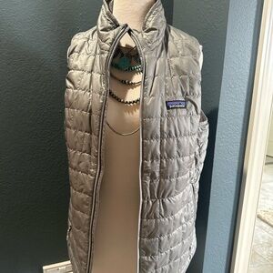 Patagonia Gray Quilted Vest